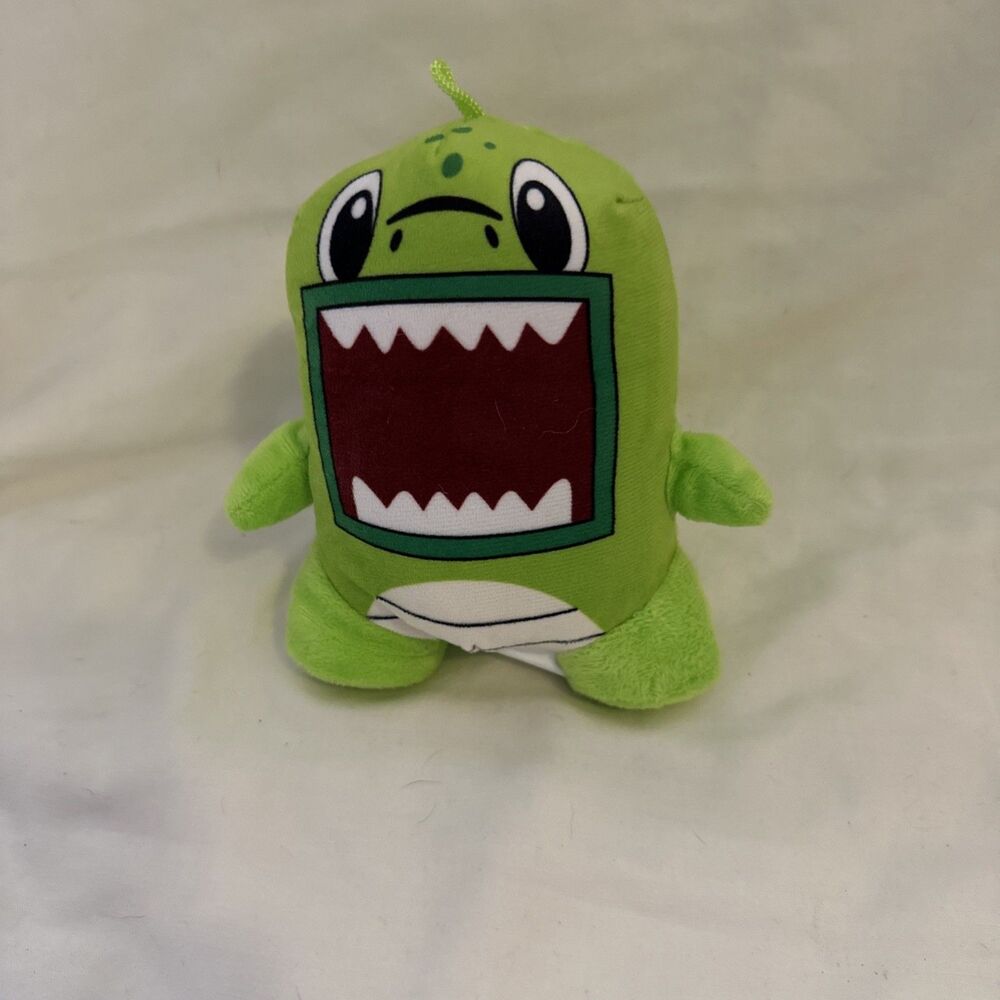 The Good Stuff Green Monster Plush – 6.5" Halloween Stuffed Animal